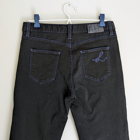 Lacoste Black Slim Straight Jeans - Picture 5 of 8